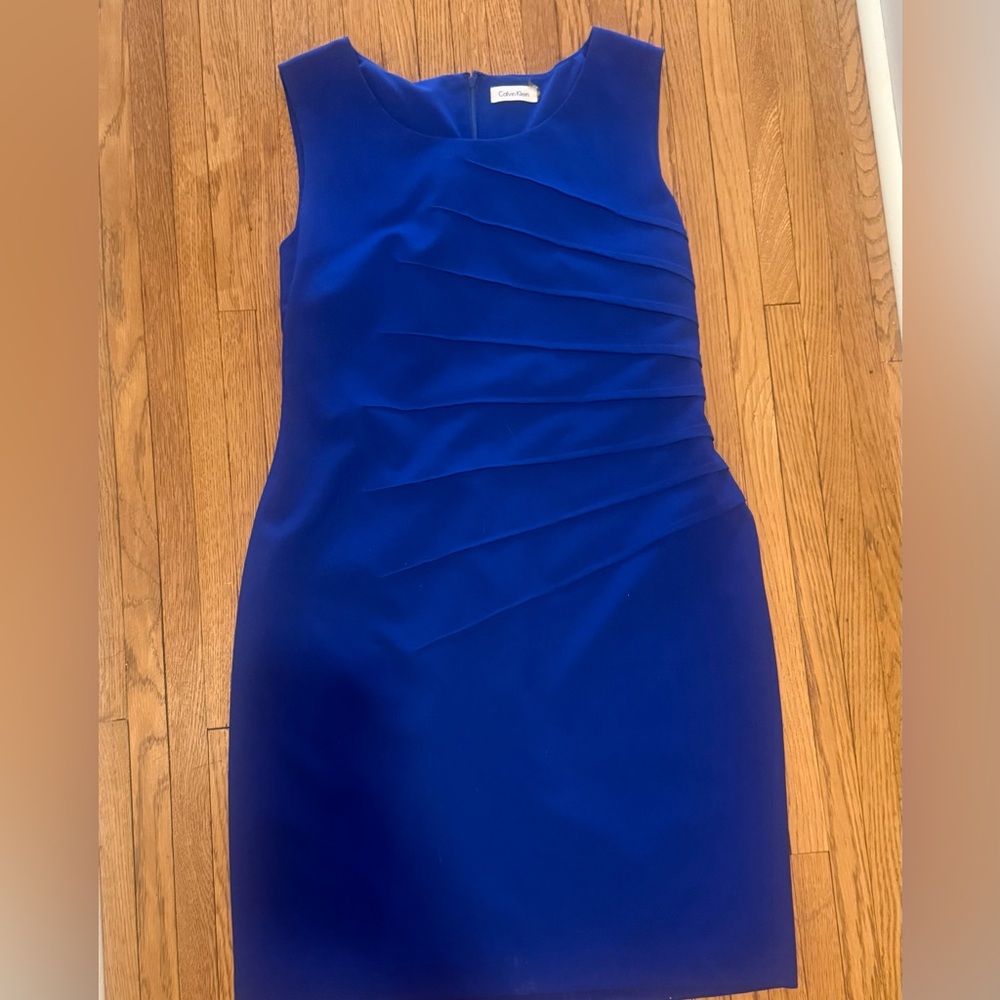Calvin Klein Royal Blue Mini Dress